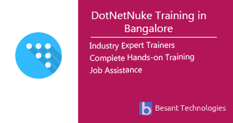 DotNetNuke Training in Mangalore