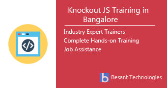 Knockout JS Training in Mangalore