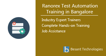 Ranorex Test Automation Training in Mangalore