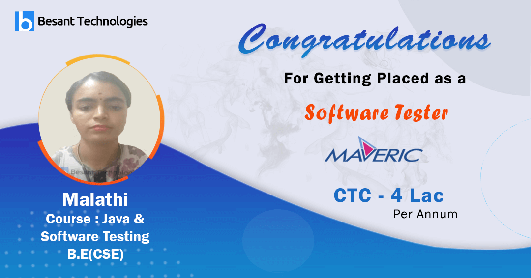TalentQ Training Mangalore |Fresher Malathi Got Placed in Maveric Systems | Software Testing Course